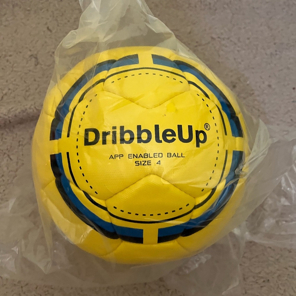 Yellow Smart Soccer Ball for Kids